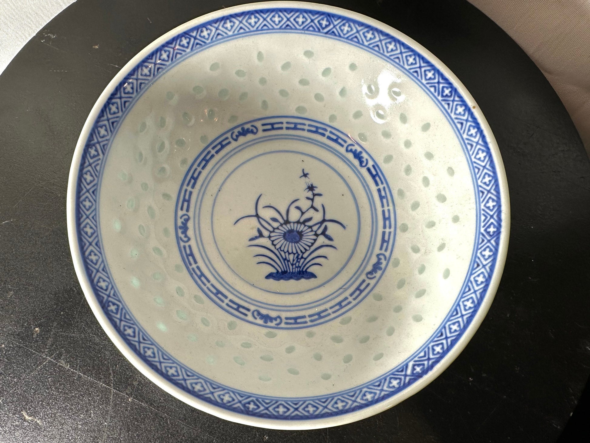 Antique Porcelain Chinese Rice Bowl | Medium Size | Home and Living