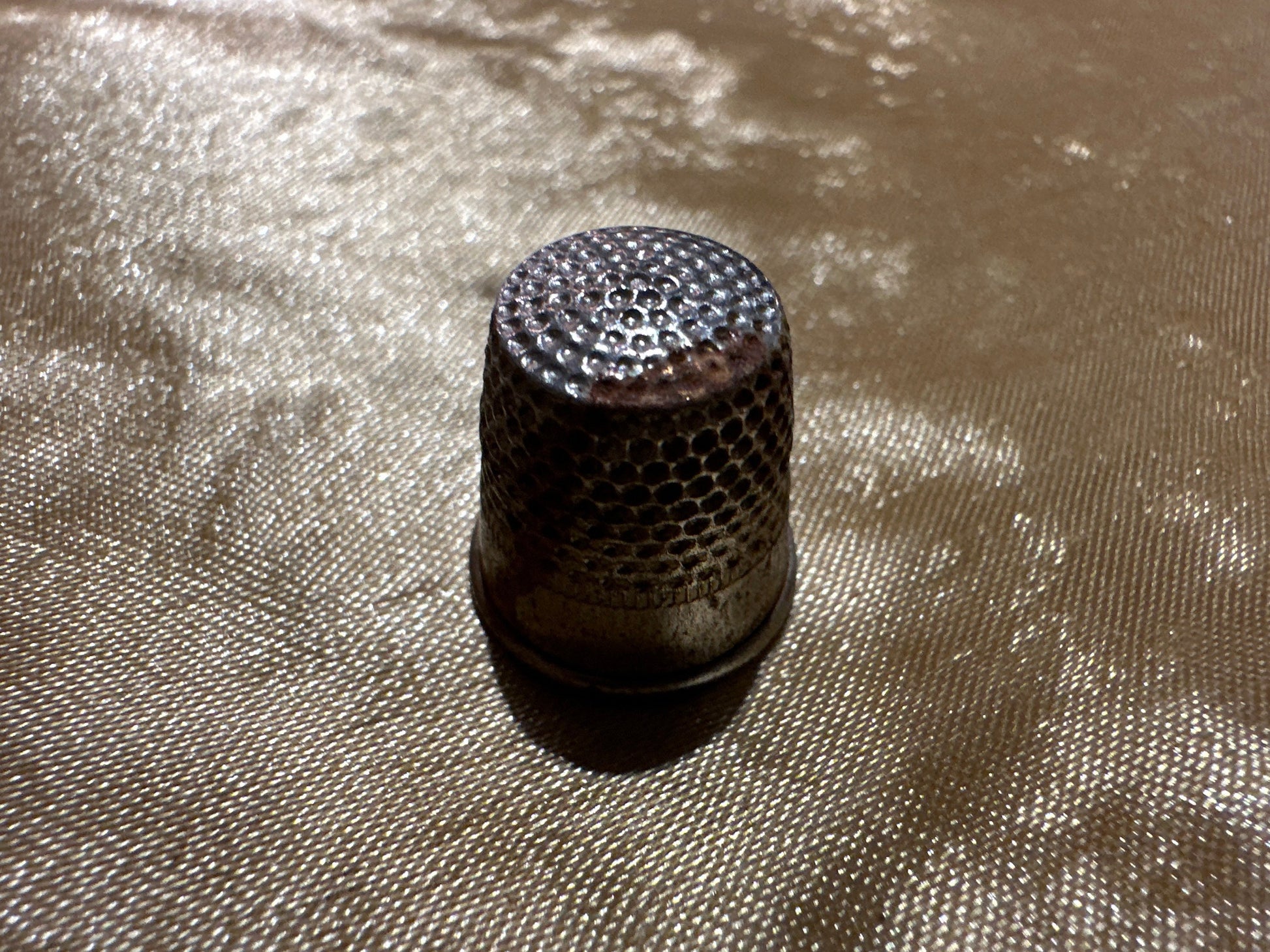 Vintage Silver Thimble | Medium Size | Home & Living