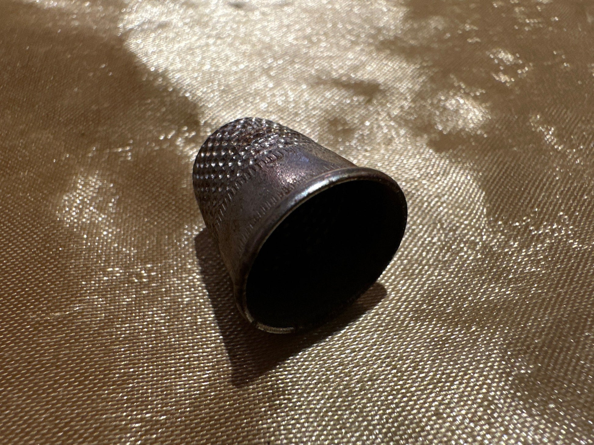 Vintage Silver Thimble | Medium Size | Home & Living