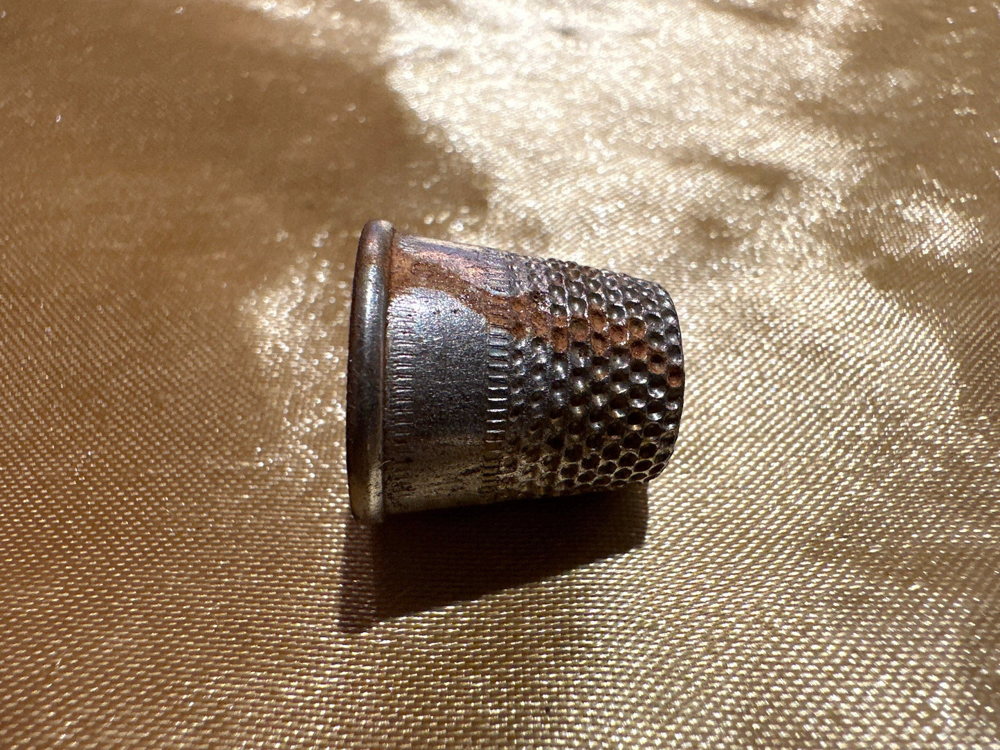 Vintage Silver Thimble | Medium Size | Home & Living