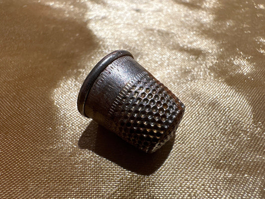 Vintage Silver Thimble | Medium Size | Home & Living