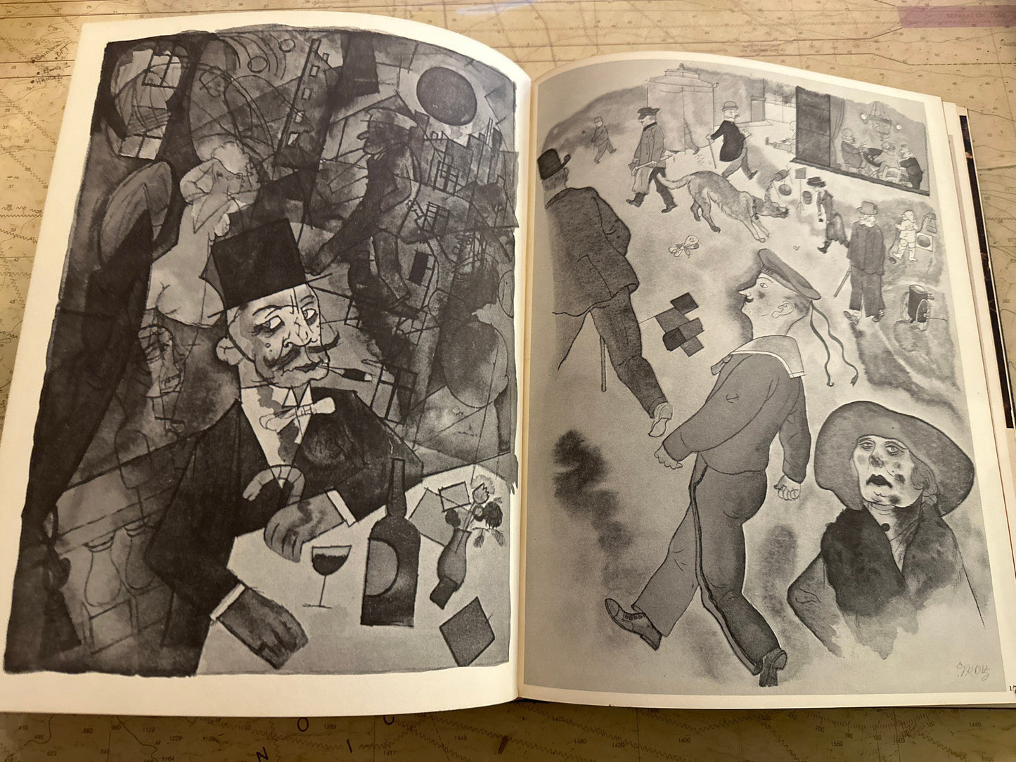 George Grosz's Book of Art and Sketches