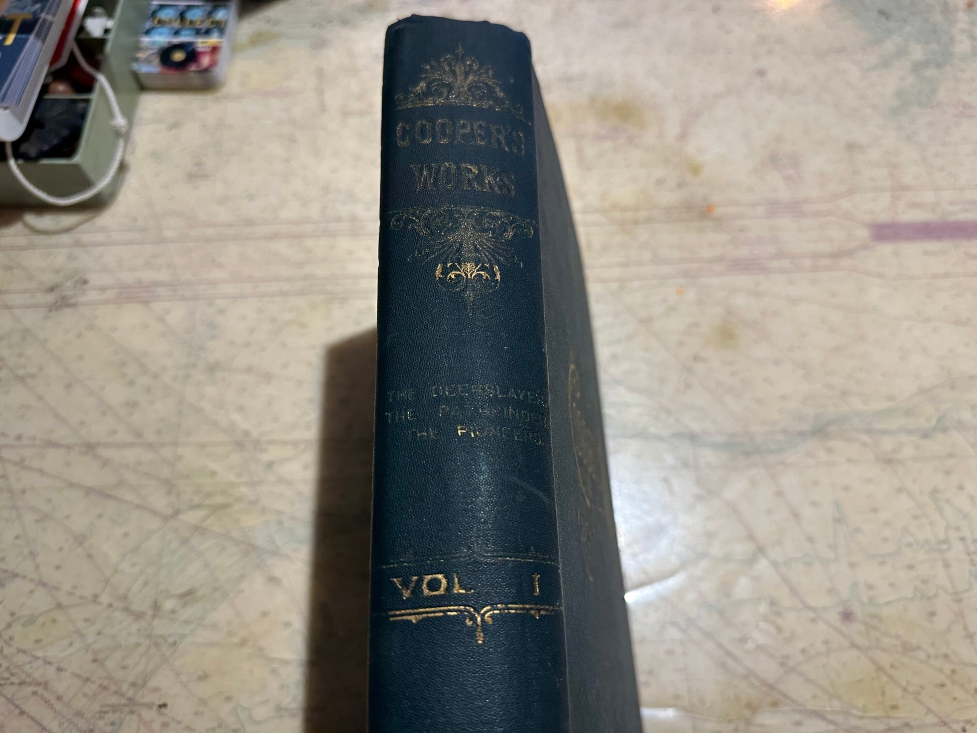 Works Of J Fenimore Cooper | The Deerslayer, The Pathfinder, The Pioneers | Volume One | Literature