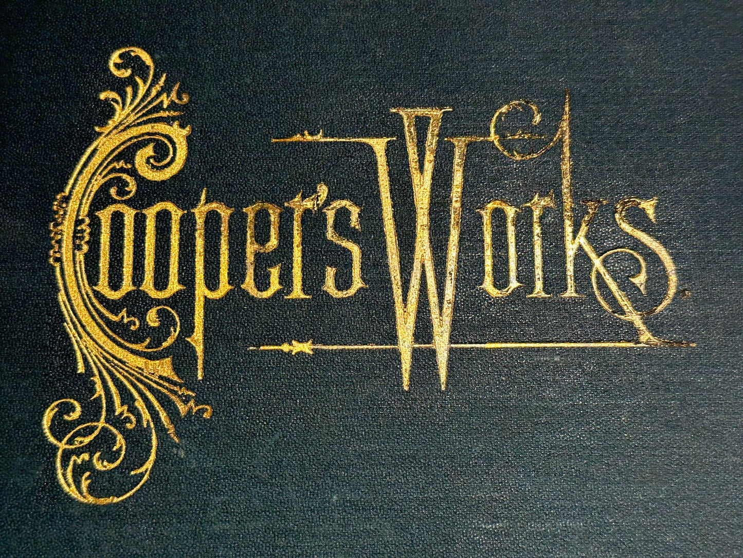 Works Of J Fenimore Cooper | The Deerslayer, The Pathfinder, The Pioneers | Volume One | Literature