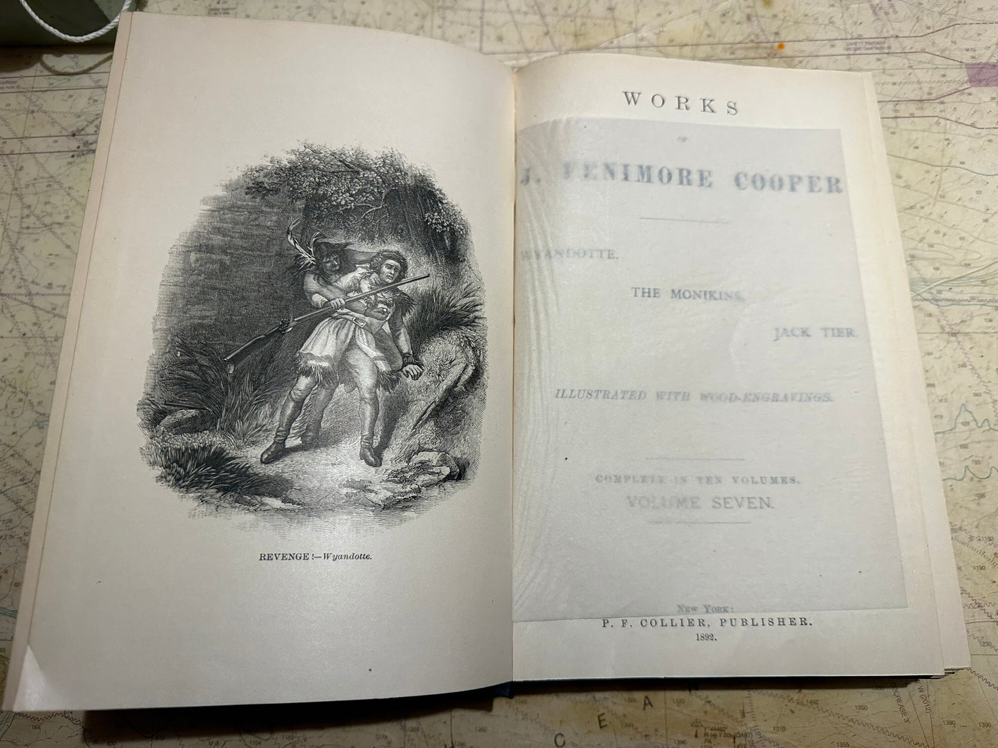 Works of J Fenimore Cooper | Wyandotte, The Monikins, Jack Tier | Volume Seven | Classic Literature