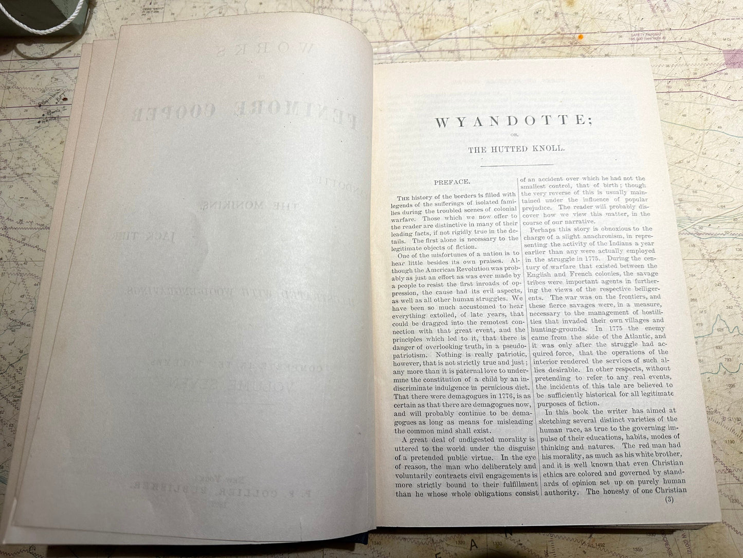 Works of J Fenimore Cooper | Wyandotte, The Monikins, Jack Tier | Volume Seven | Classic Literature