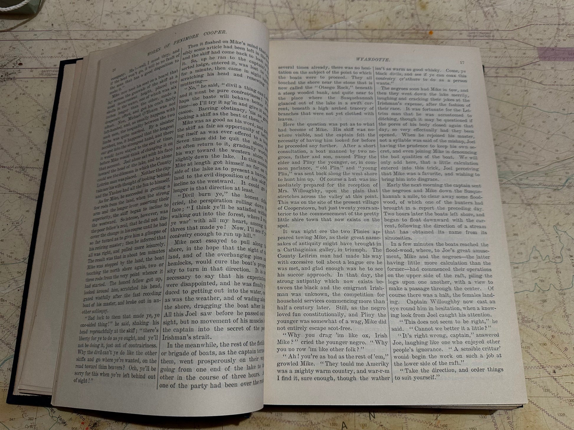 Works of J Fenimore Cooper | Wyandotte, The Monikins, Jack Tier | Volume Seven | Classic Literature