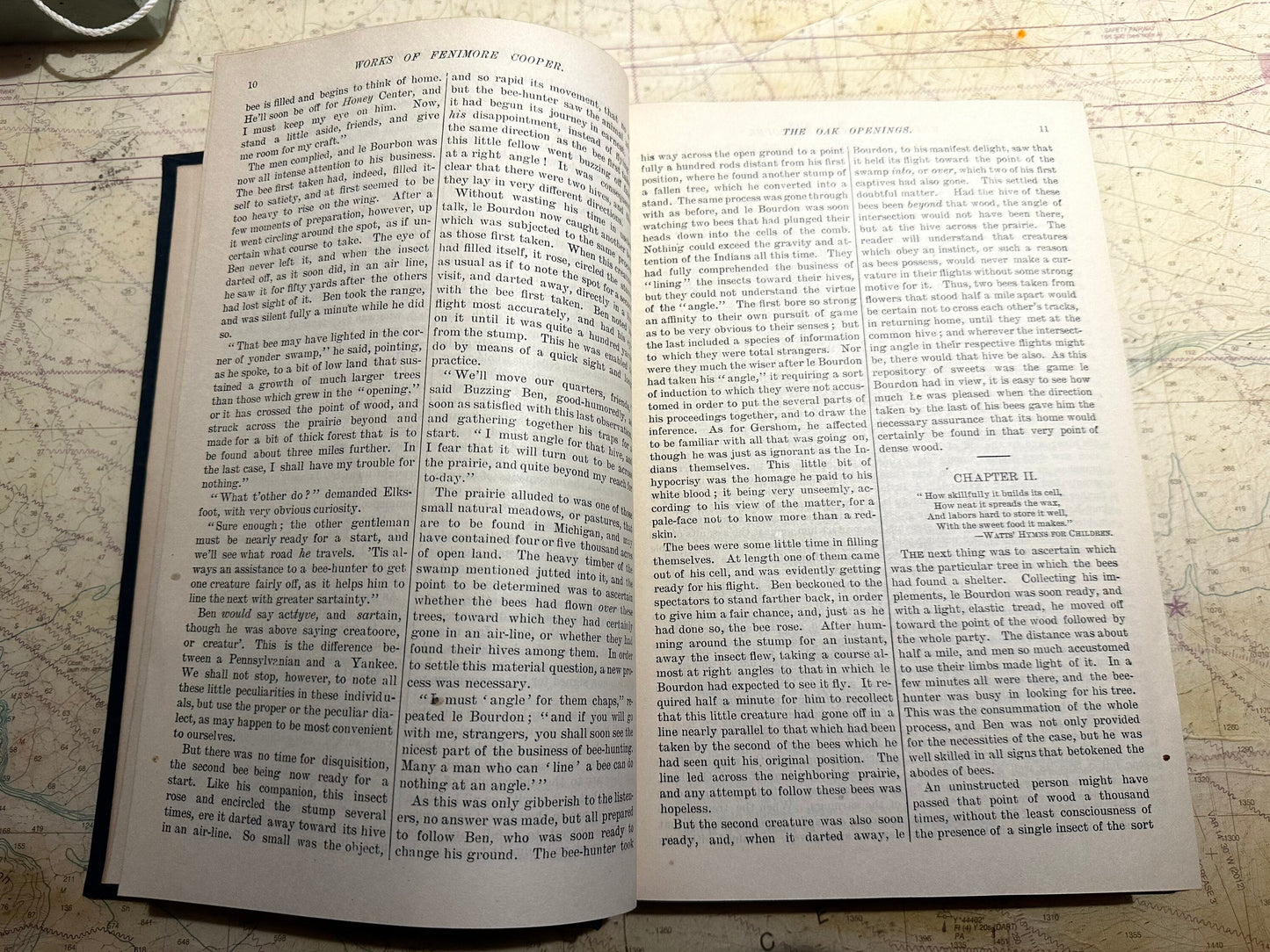 Works of J. Fenimore Cooper | Oak Openings, Satanstoe, Mercedes Of Castile | Volume Eight | Classic Literature