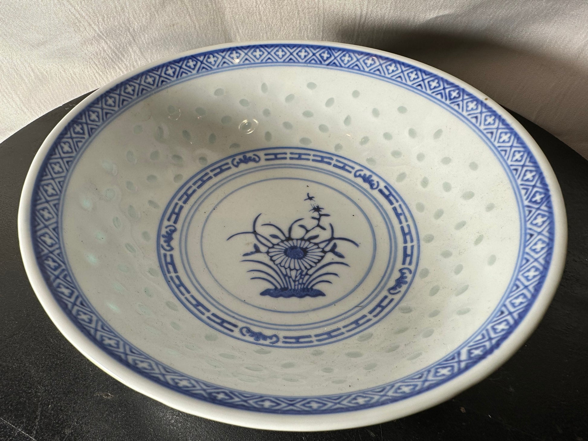 Antique Porcelain Chinese Rice Bowl | Medium Size | Home and Living