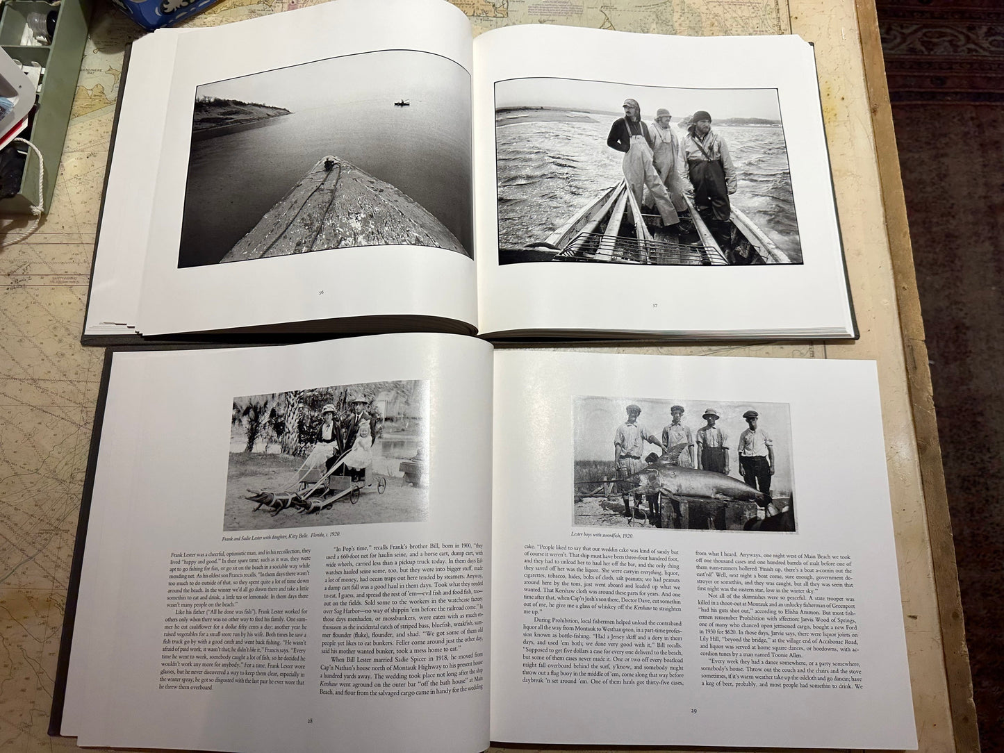 Men's lives - The Surfmen and Baymen of the South Fork by Adelaide de Menil | Photograph Books | 2 Books Included