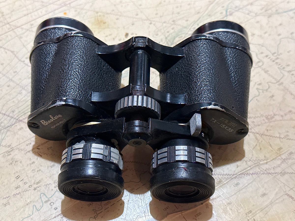 Bino-Lux Fully Coated Black Binoculars | Feather Weight | 7X - 15x35 | Memorabilia