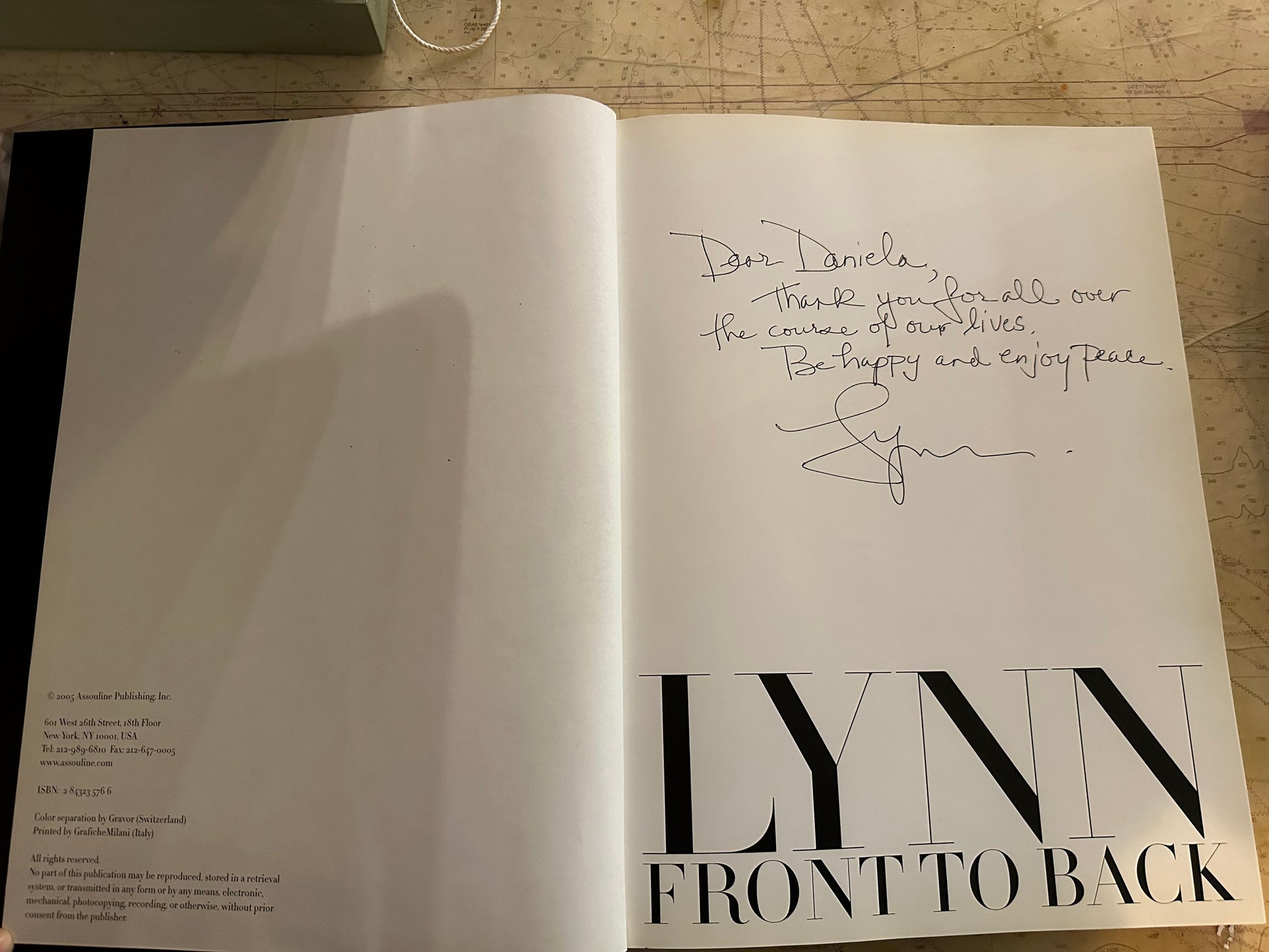 Lynn Front to Back | Assouline Publishing | Photography Book