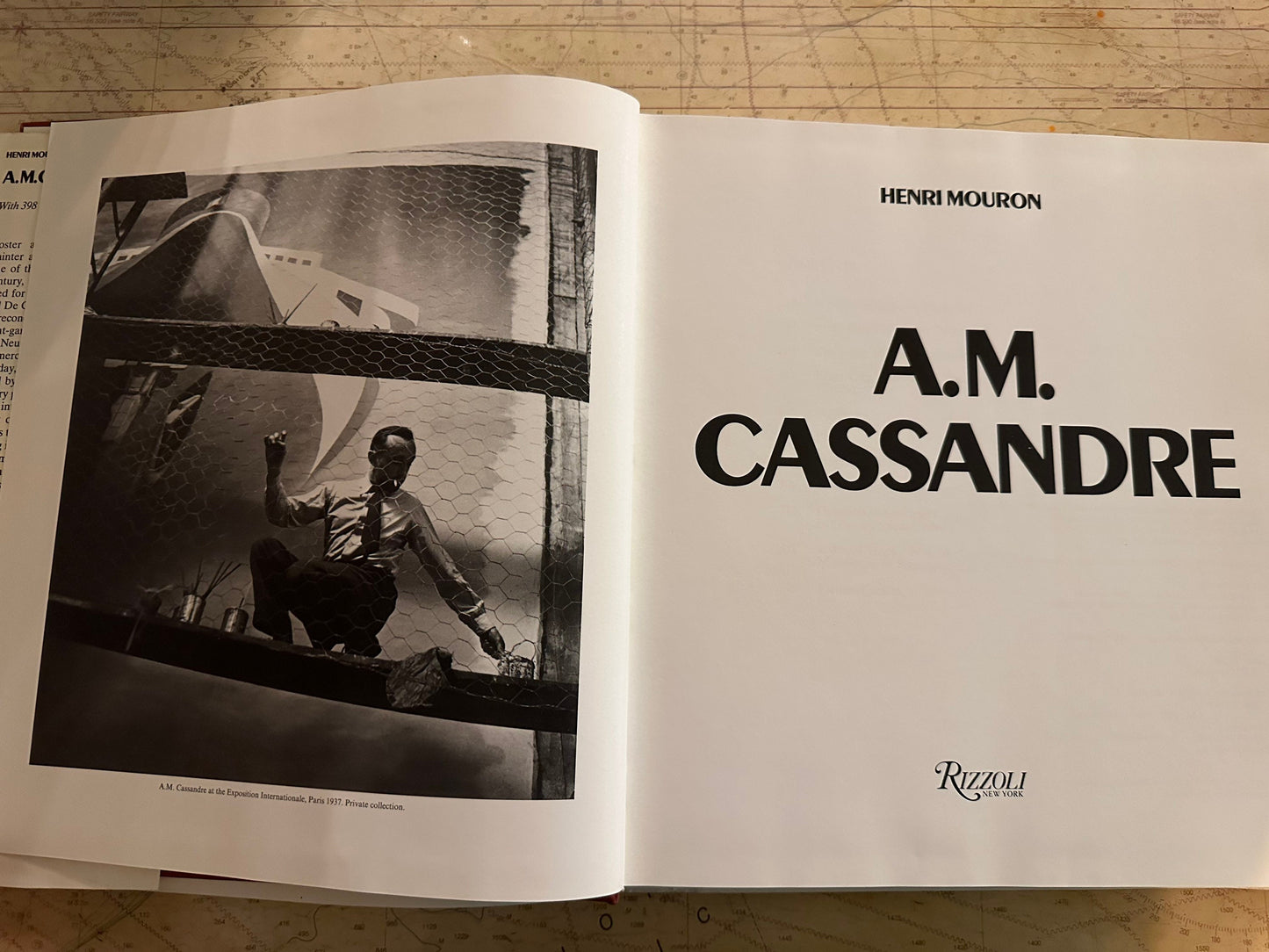 A.M. Cassandre by Henri Mouron | Photography Book