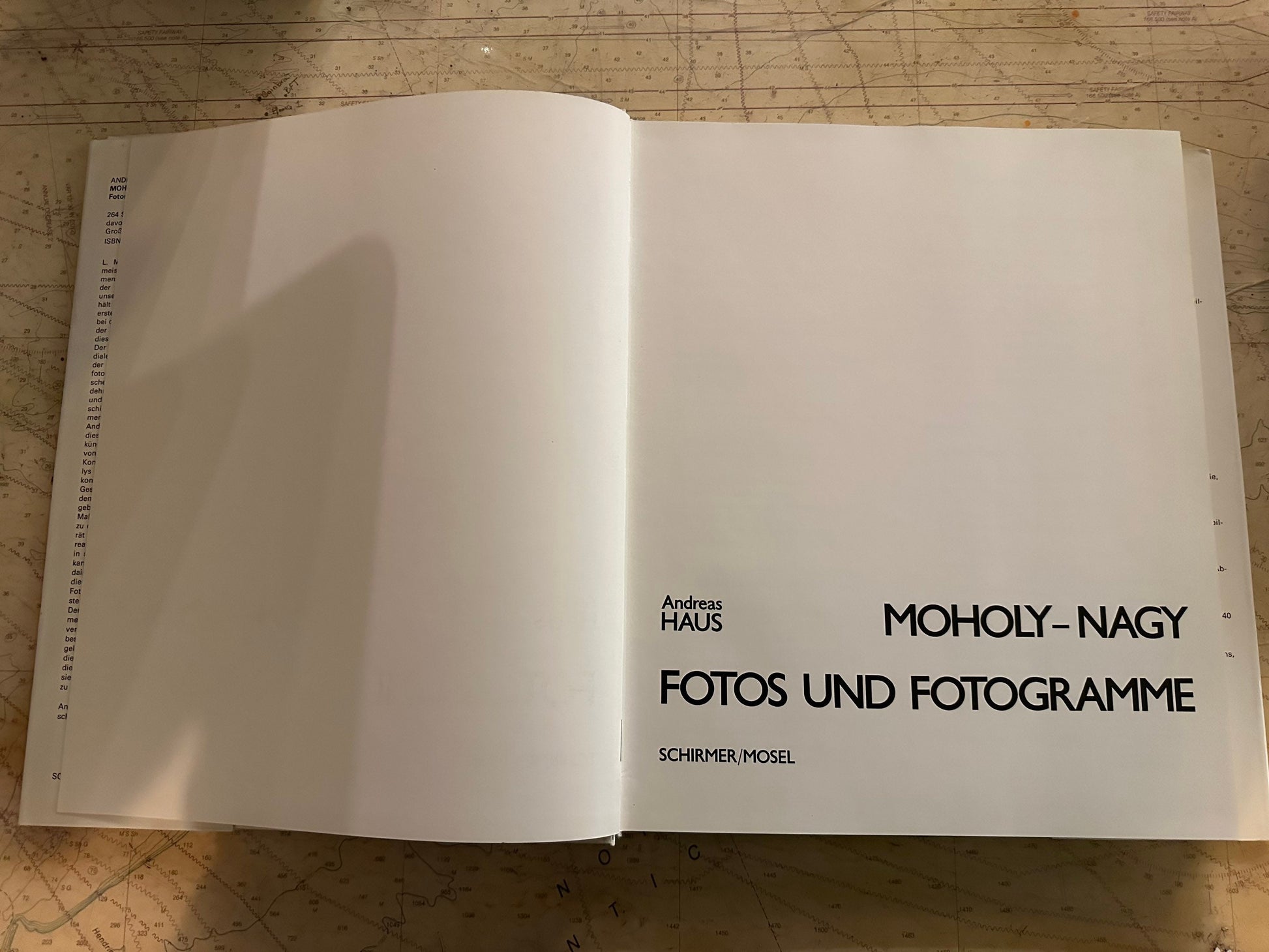 Moholy-Nagy Fotos Fotogramme Book by Andreas Haus, Photography Collection, Art History Book, Vintage Photography Gift