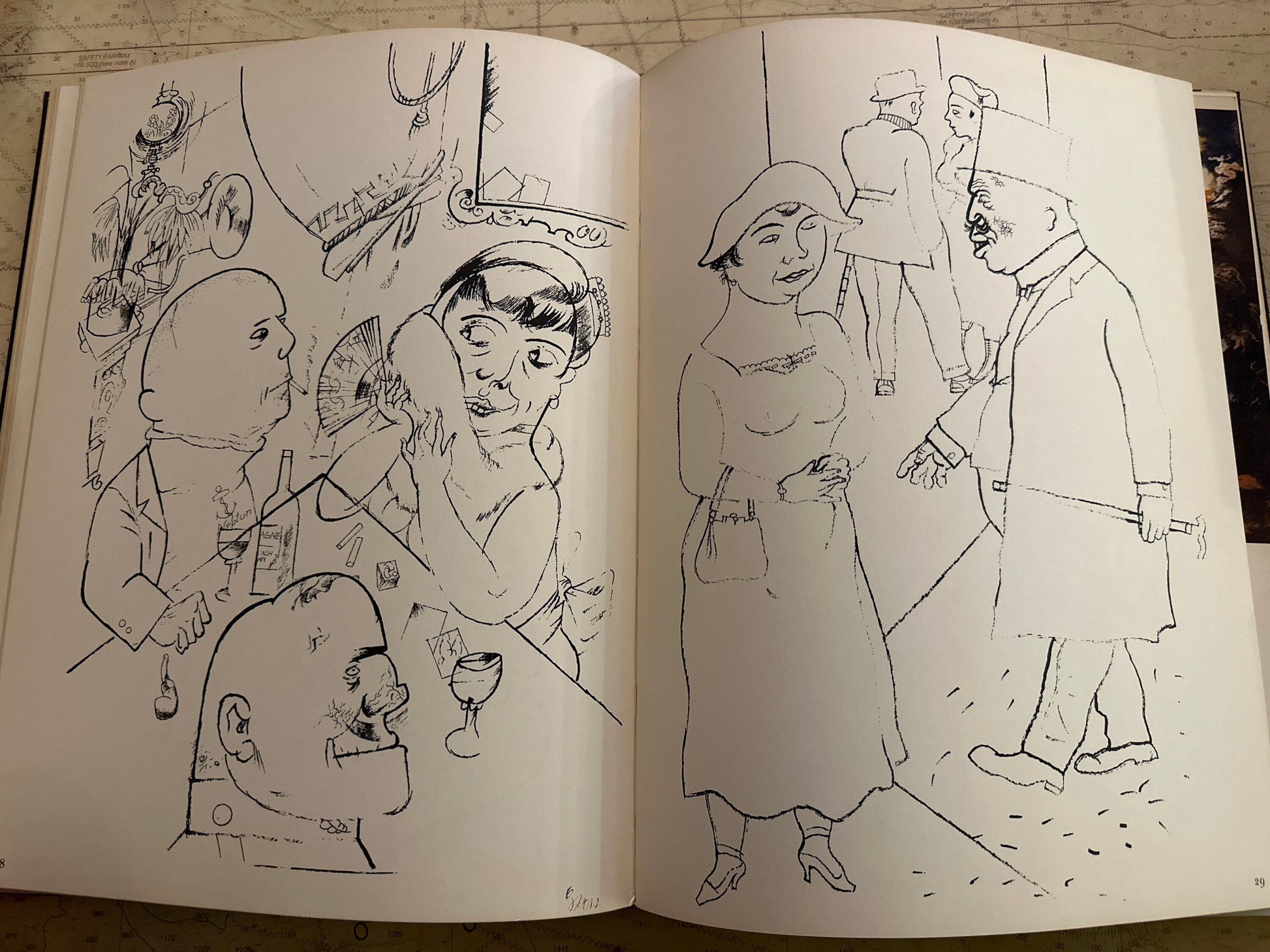 George Grosz's Book of Art and Sketches