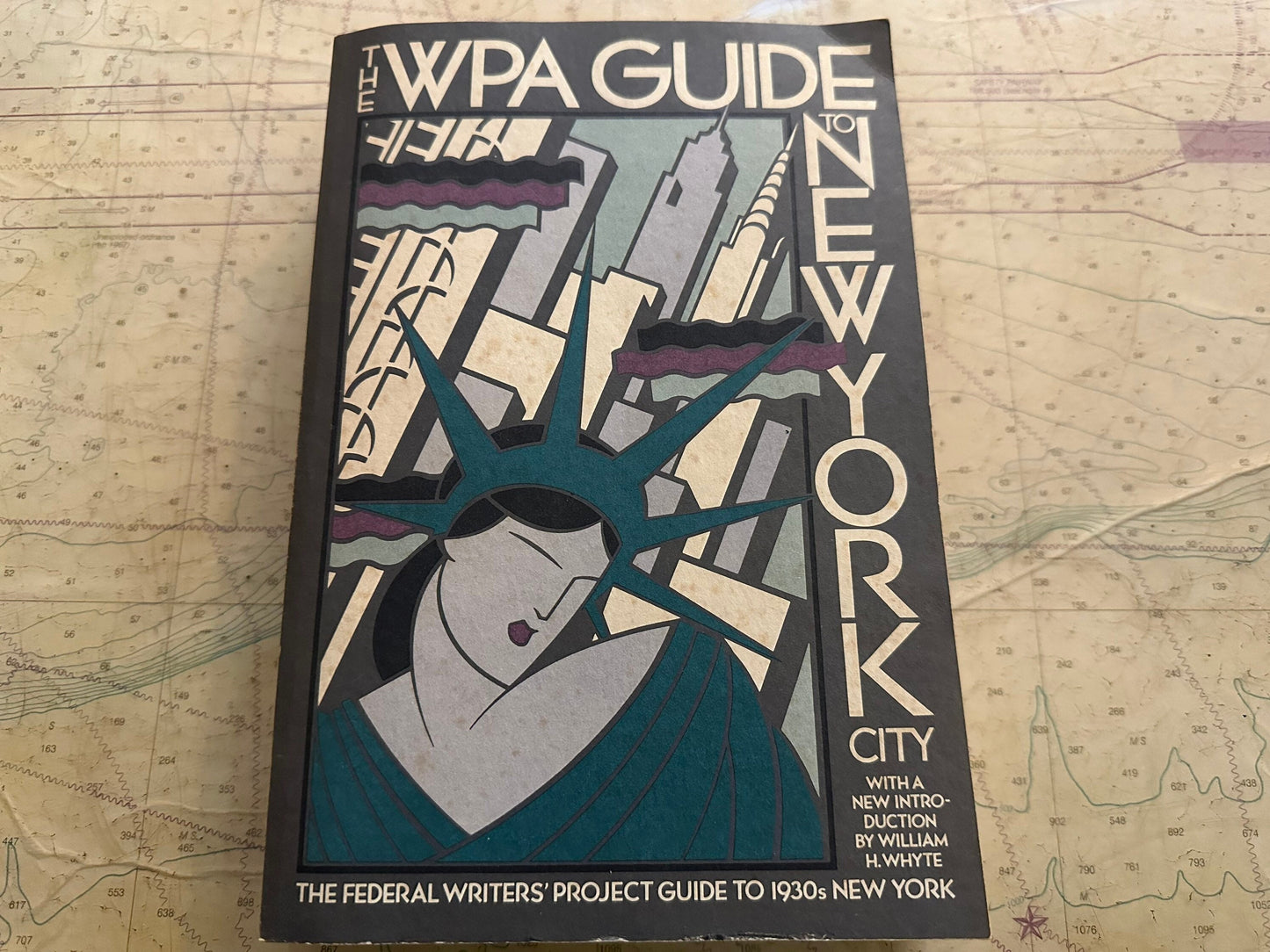 The WPA Guide to New York City by William H. Whyte | 1930's New York | NYC Memorabilia