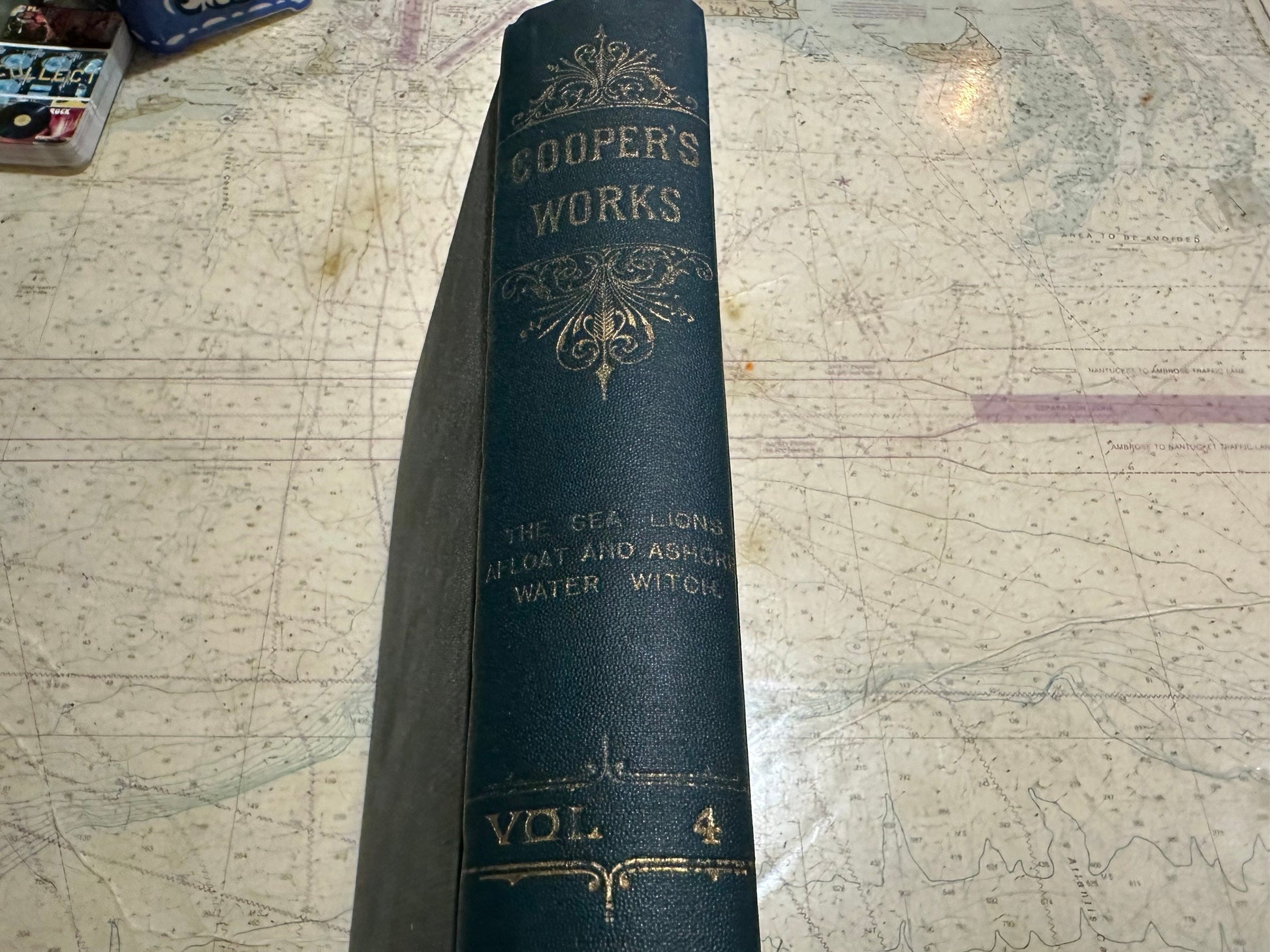 Works of J. Fenimore Cooper | The Sea Lions, Afloat And Ashore, The Water Witch | Volume Four | Literature