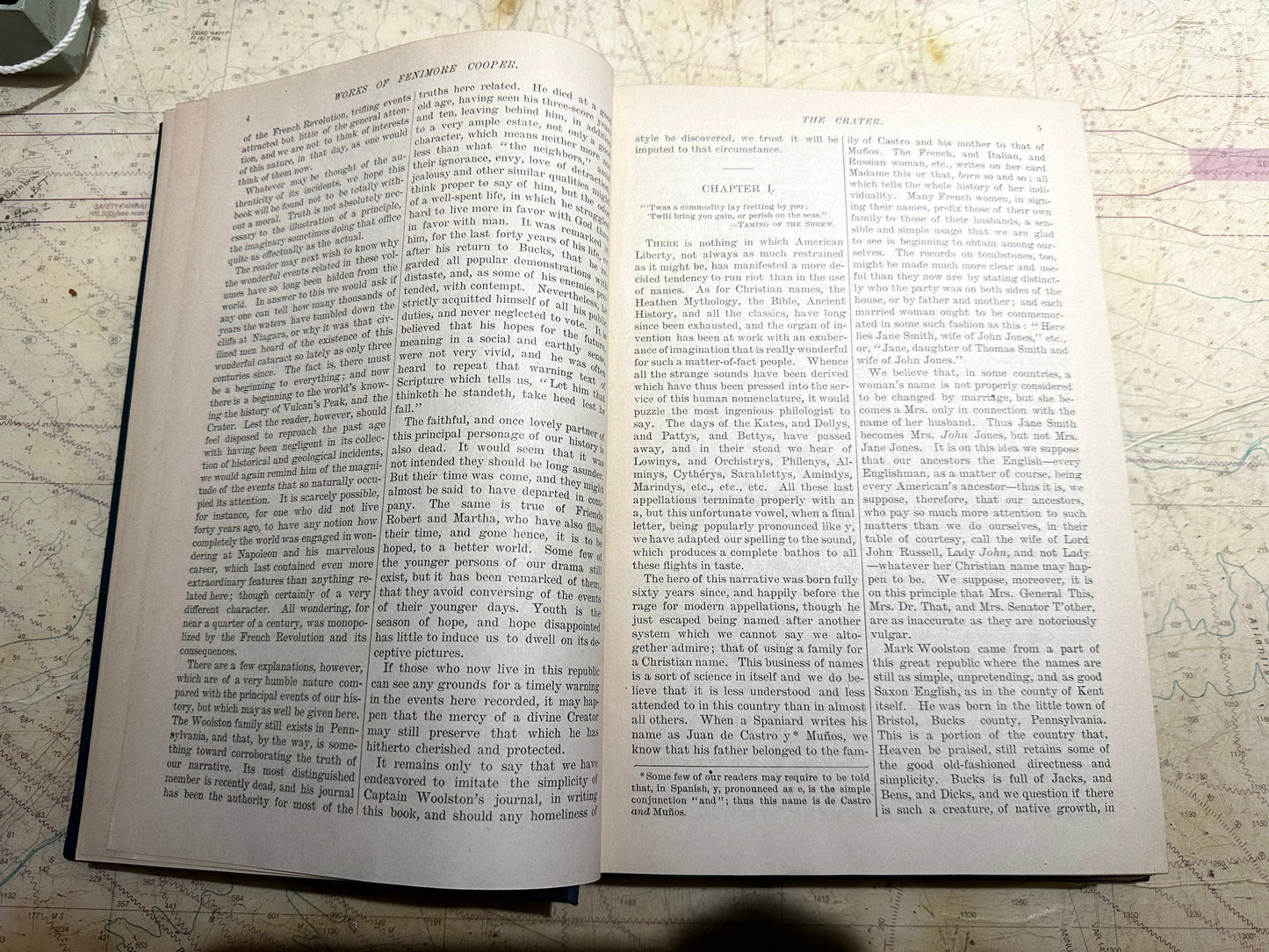 Works Of J. Fenimore Cooper | The Crater, Miles Wallingford, Homeward Bound | Volume Five | Literature