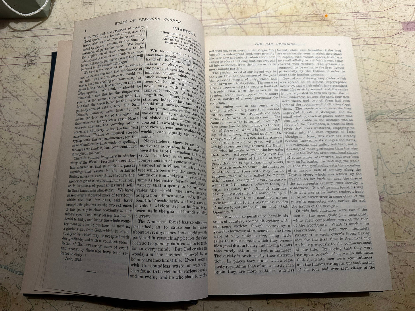 Works of J. Fenimore Cooper | Oak Openings, Satanstoe, Mercedes Of Castile | Volume Eight | Classic Literature