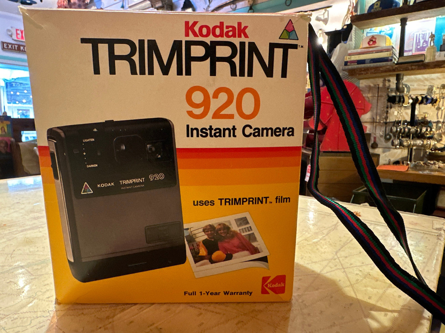 Vintage Kodak Trimprint 920 Instant Camera, Retro Photography, Vintage Collector's Item