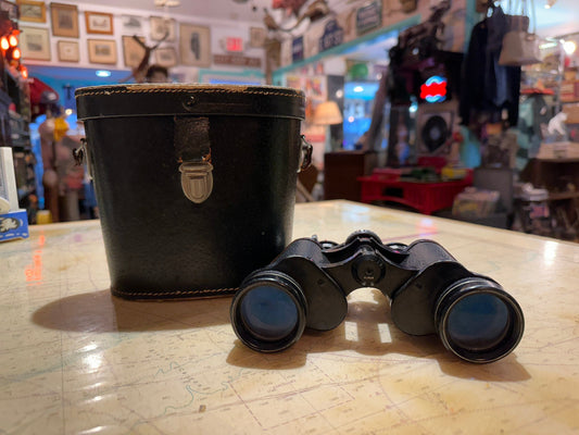 Bino-Lux Fully Coated Black Binoculars | Feather Weight | 7X - 15x35 | Memorabilia