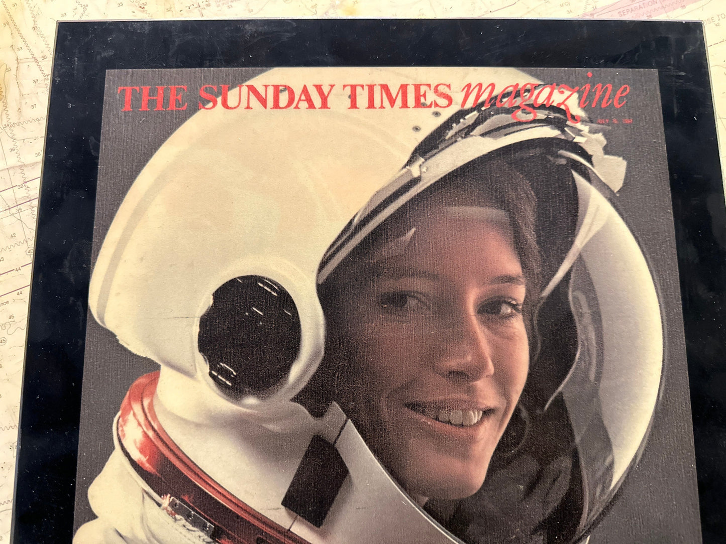 The Sunday Times Magazine - July 20th 1980 Issue Wooden Plaque | Home Decor | Wall Hangings