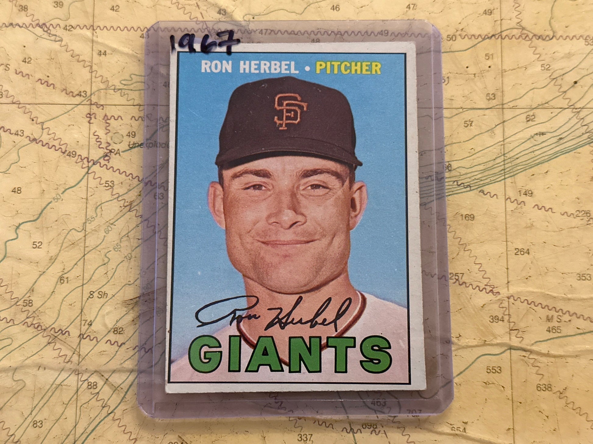 Ron Herbel - San Francisco Giants Pitcher | Collectible Baseball Card | Memorabilia