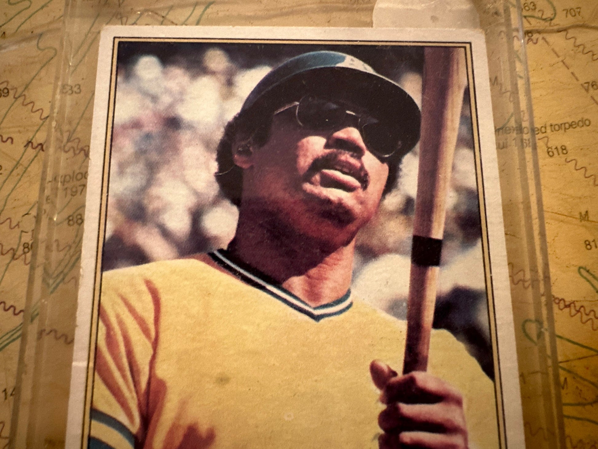 Reggie Jackson 1976 Baseball Card | Oakland Athletics | Memorabilia