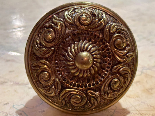 Vintage Brass Decorative Doorknob | Home Decor