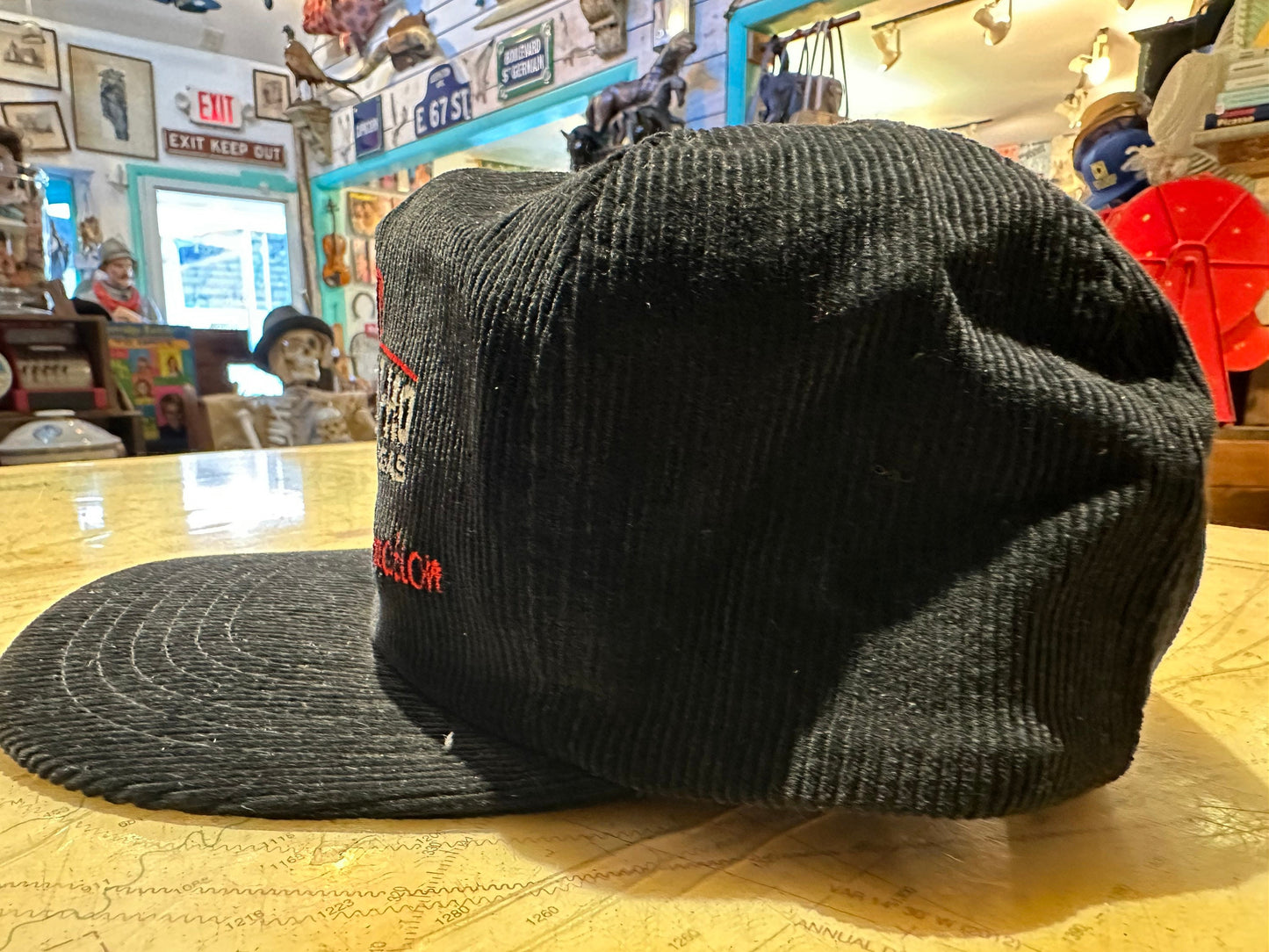 Westward Ho Casino Las Vegas Suede Trucker Cap, Vintage Baseball Hat, Retro Headwear, Souvenir Cap