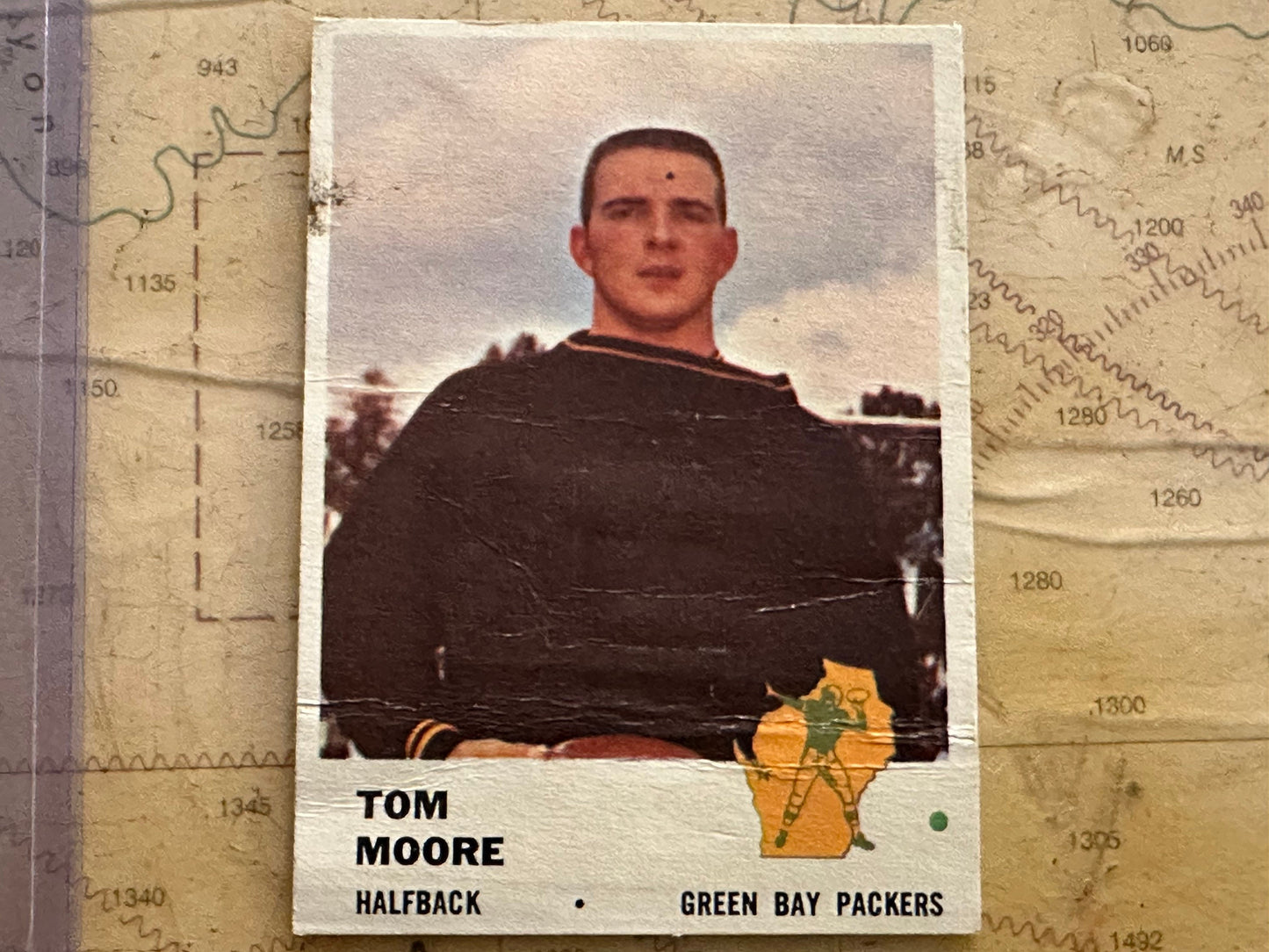 Tom Moore - Green Bay Packer Halfback | Memorabilia