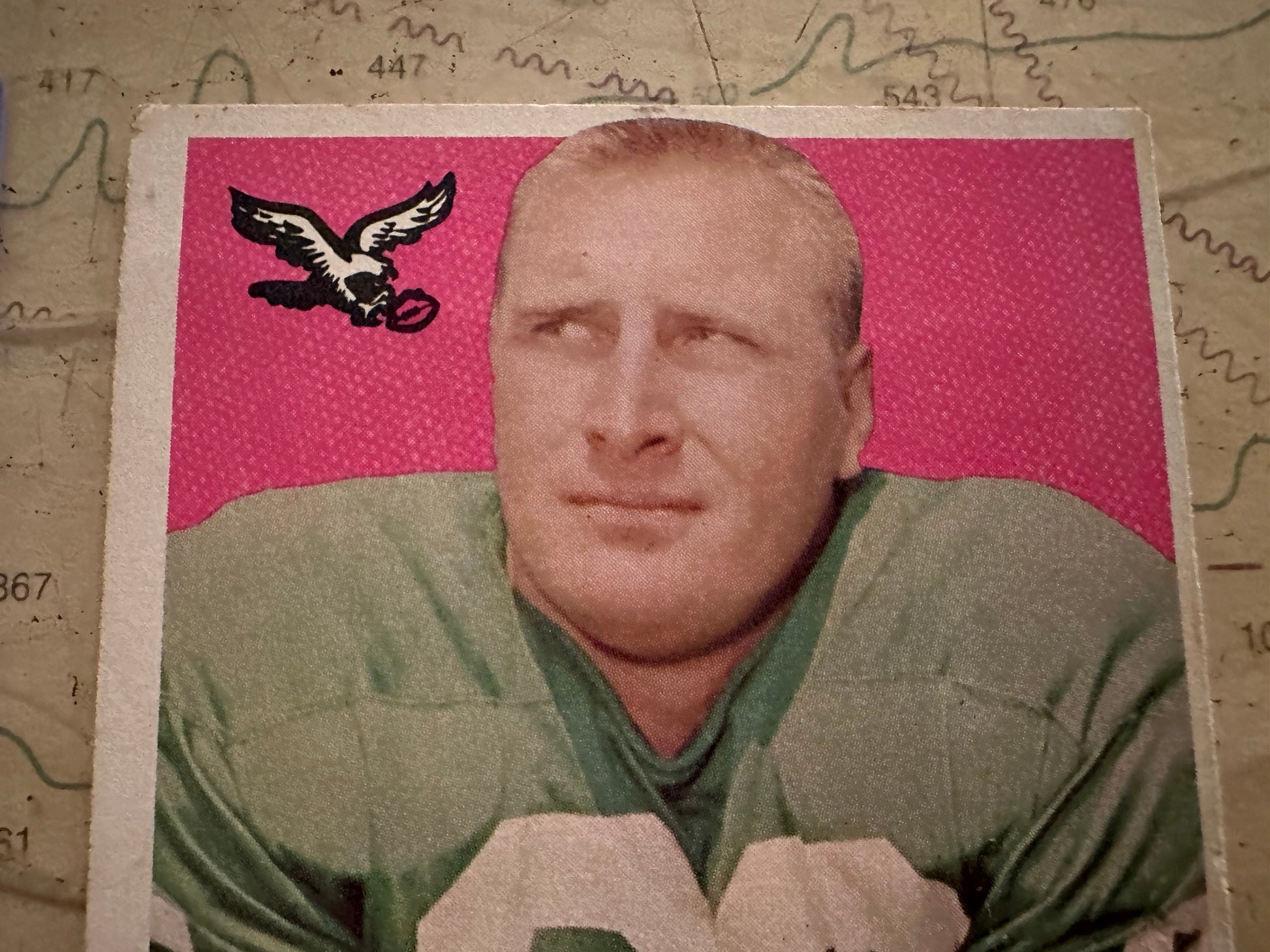 Bill Barnes - Philadelphia Eagles Halfback | Sports Cards Memorabilia