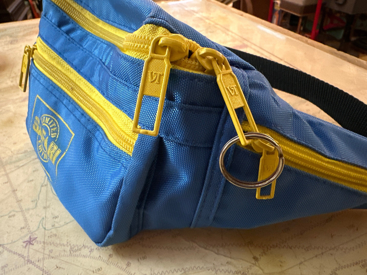 Limited Safari Edition Blue and Yellow Fanny Pack | Accessories