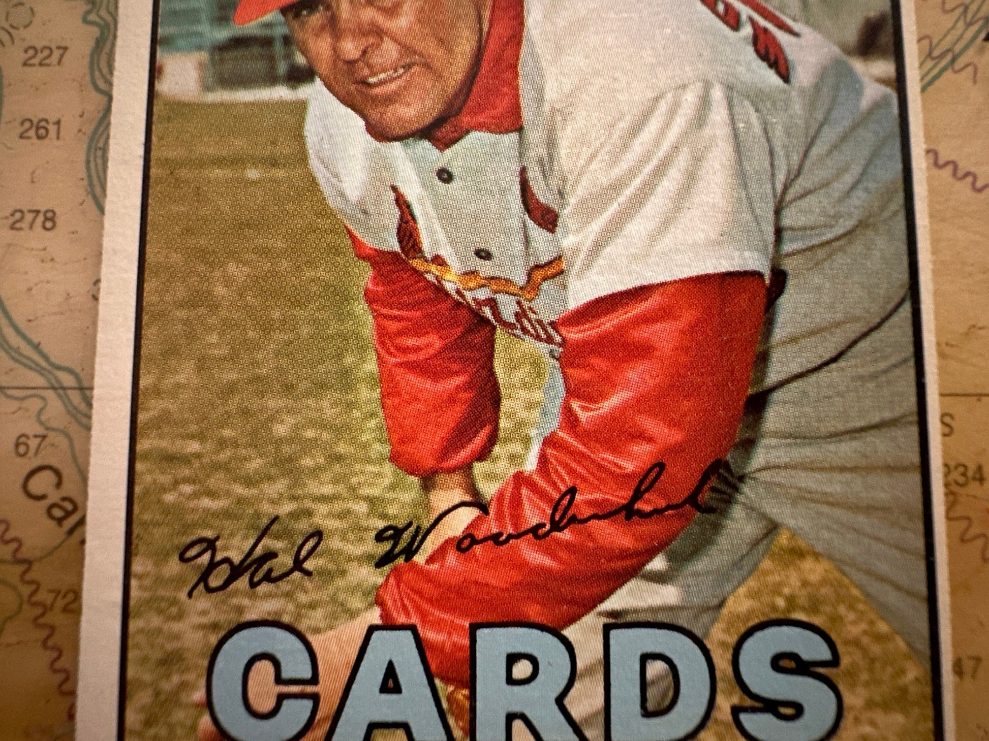 Hal Woodeshick - St. Louis Cardinals Pitcher - Baseball Card | Memorabilia