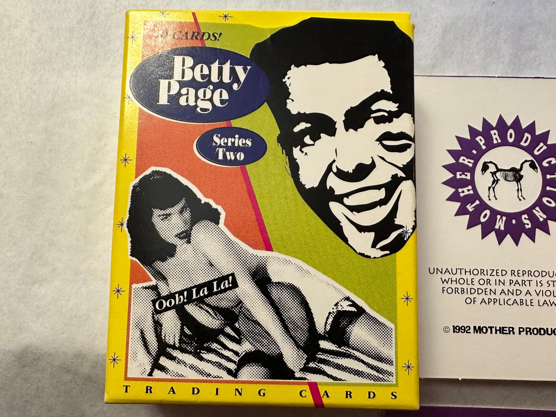 Vintage 1991 Bettie Page Series Two Trading Cards | 40 Cards | Memorabilia