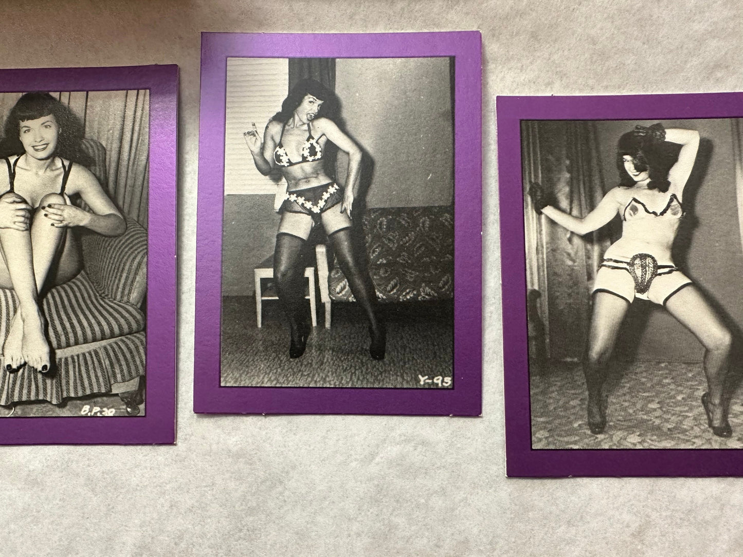 Vintage 1991 Bettie Page Series Two Trading Cards | 40 Cards | Memorabilia