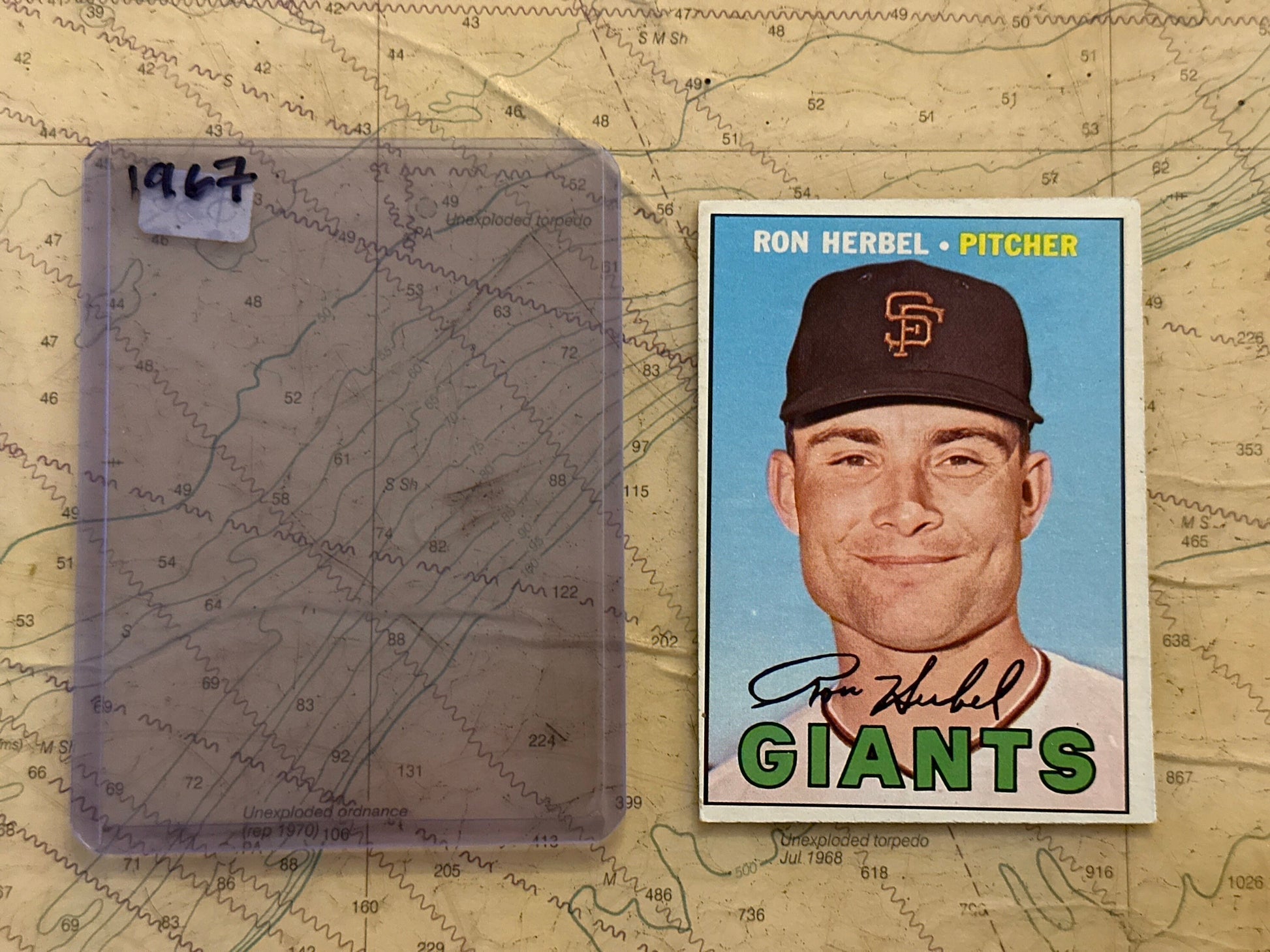 Ron Herbel - San Francisco Giants Pitcher | Collectible Baseball Card | Memorabilia