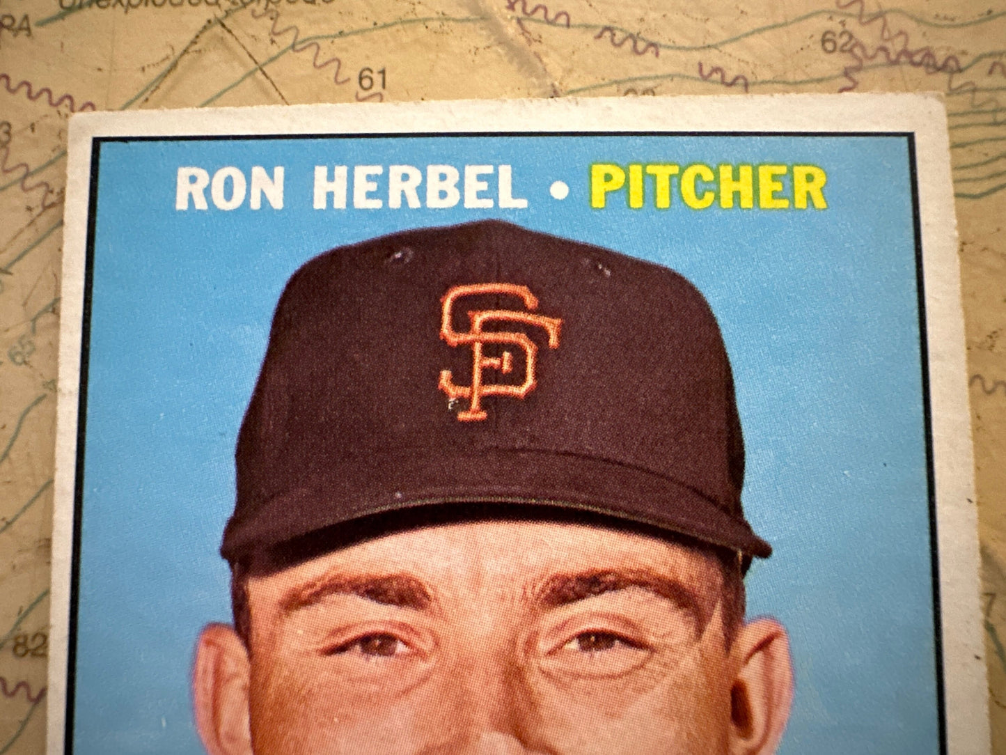 Ron Herbel - San Francisco Giants Pitcher | Collectible Baseball Card | Memorabilia