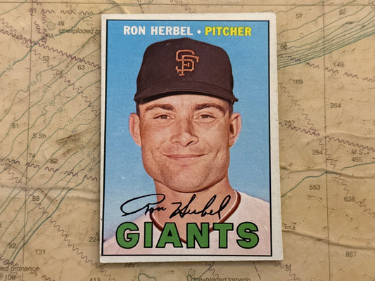 Ron Herbel - San Francisco Giants Pitcher | Collectible Baseball Card | Memorabilia