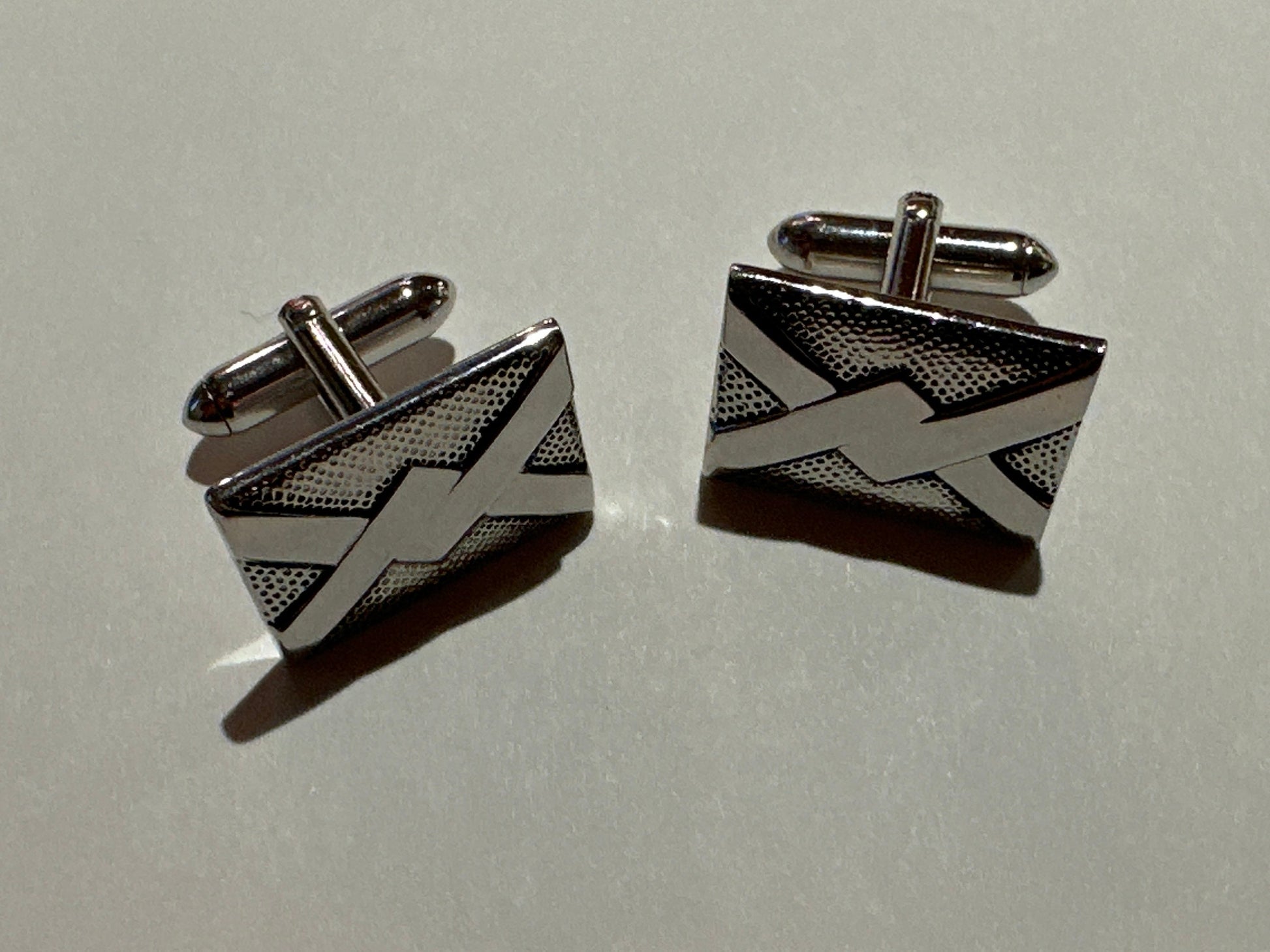 Vintage Sterling Silver Square Cuff Links | Accessories