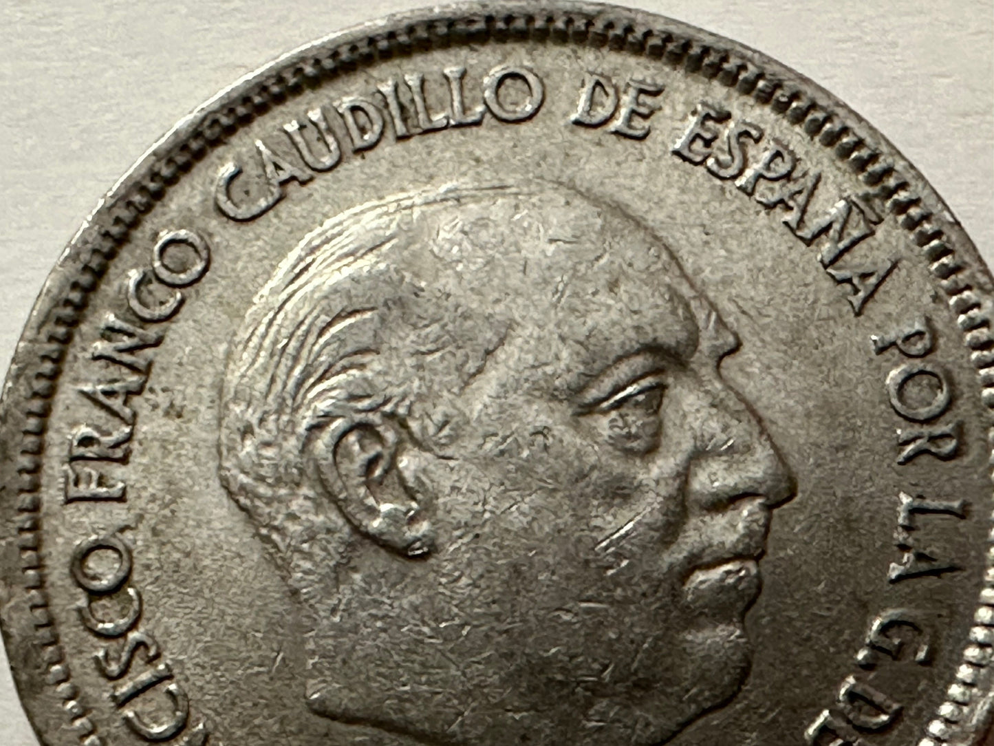 Spain 25 Pesetas - Francisco Franco Coin | Memorabilia