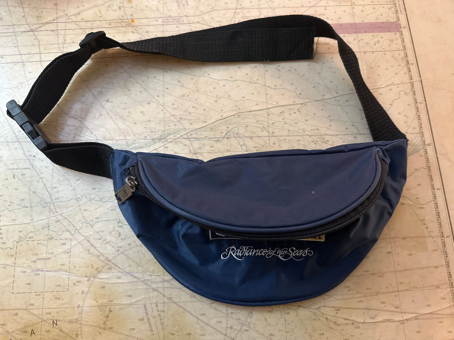 Vintage Royal Caribbean International Navy Blue Fanny Pack | Accessories