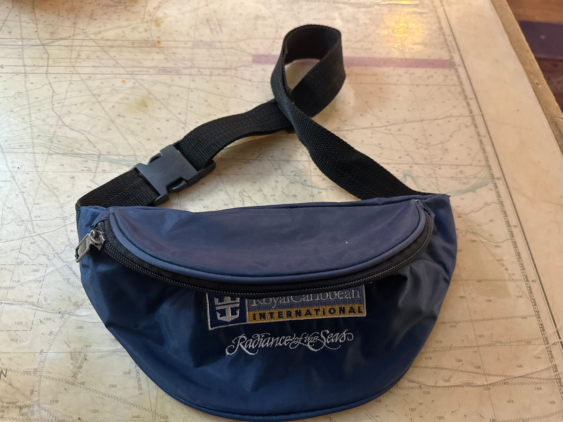 Vintage Royal Caribbean International Navy Blue Fanny Pack | Accessories