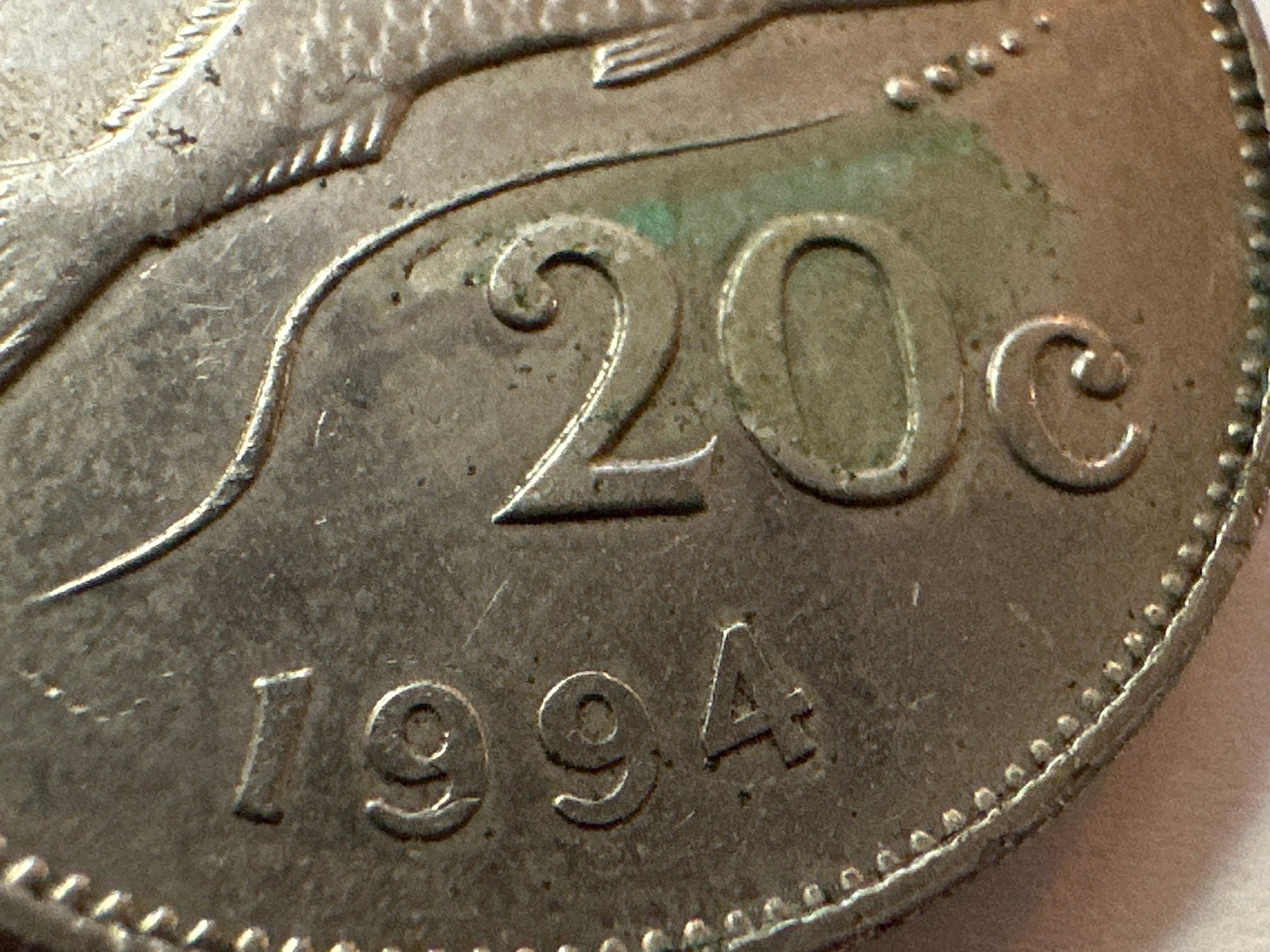 Queen Elizabeth The Second 1994 20 Pence Coin | Memorabilia