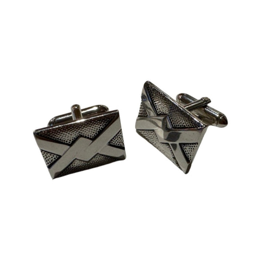 Vintage Sterling Silver Square Cuff Links | Accessories