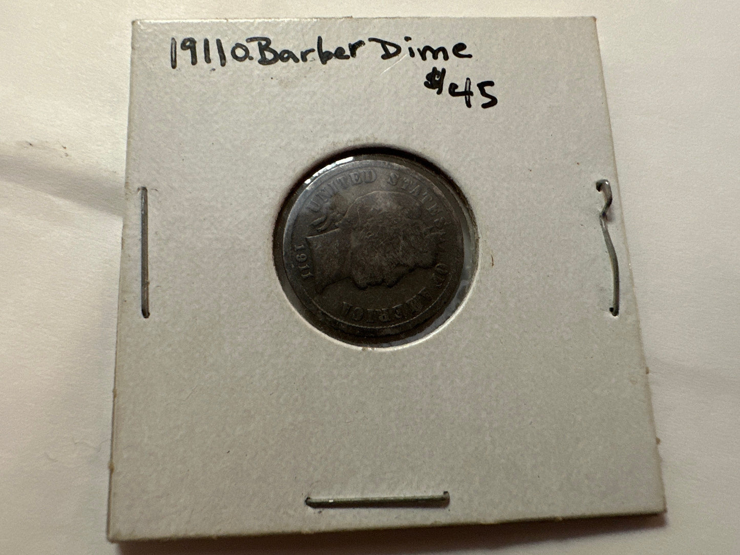 USA 1911 Barber Dime | Memorabilia