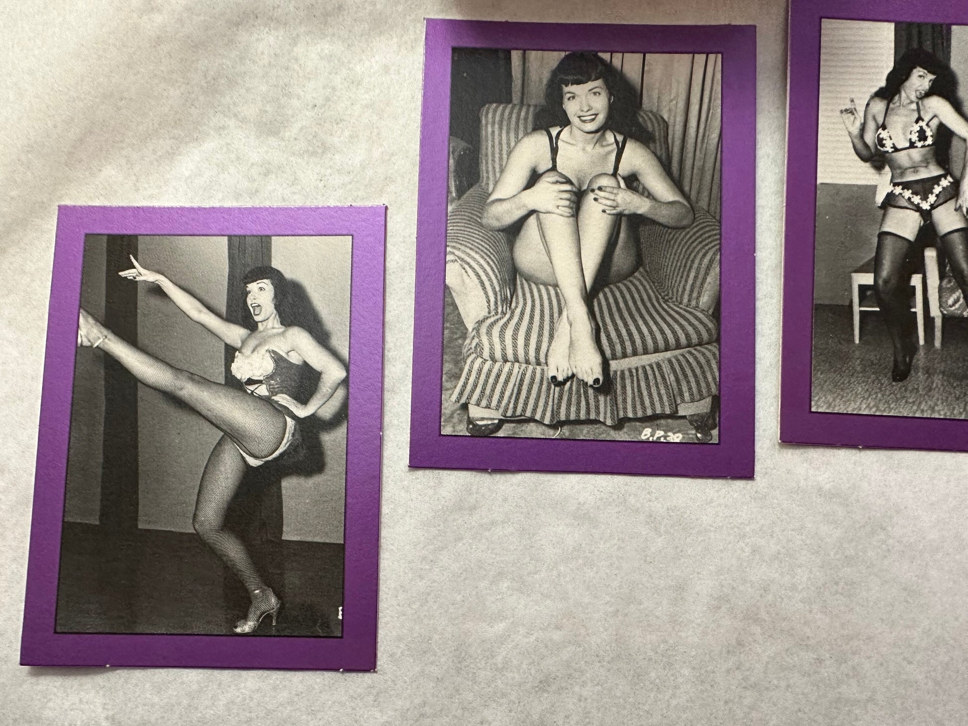 Vintage 1991 Bettie Page Series Two Trading Cards | 40 Cards | Memorabilia