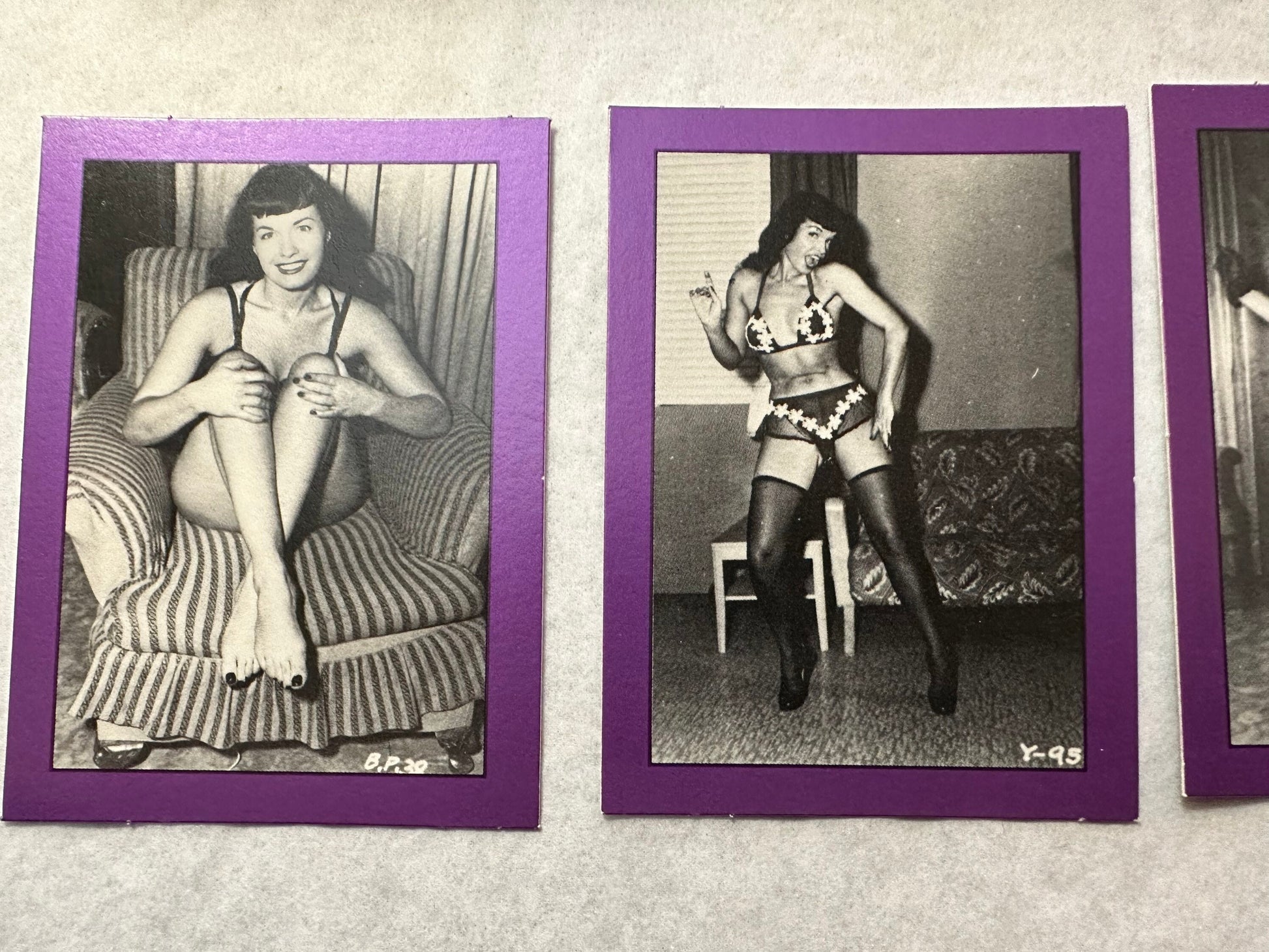 Vintage 1991 Bettie Page Series Two Trading Cards | 40 Cards | Memorabilia