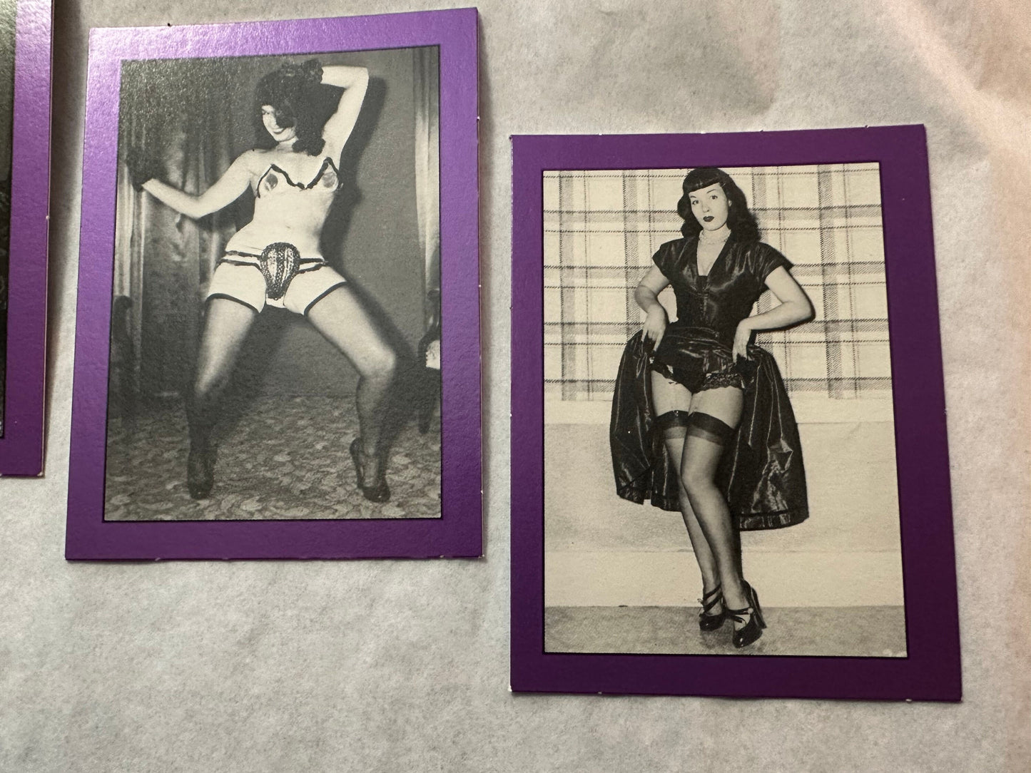 Vintage 1991 Bettie Page Series Two Trading Cards | 40 Cards | Memorabilia