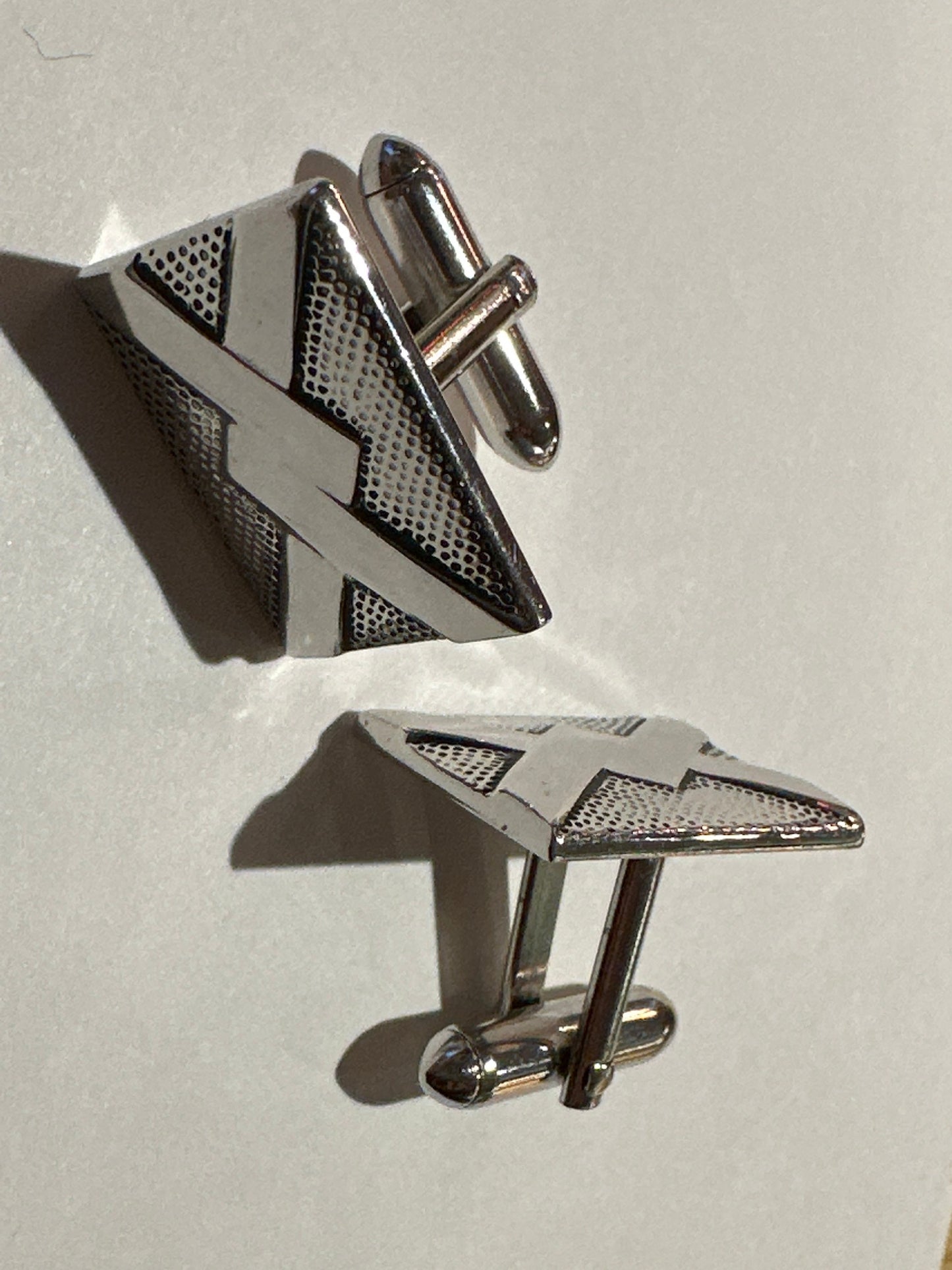 Vintage Sterling Silver Square Cuff Links | Accessories